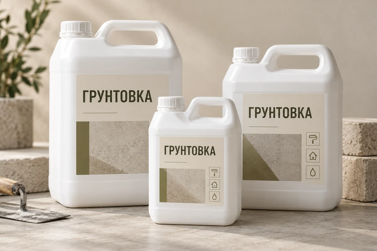 Канистры грунтовки
